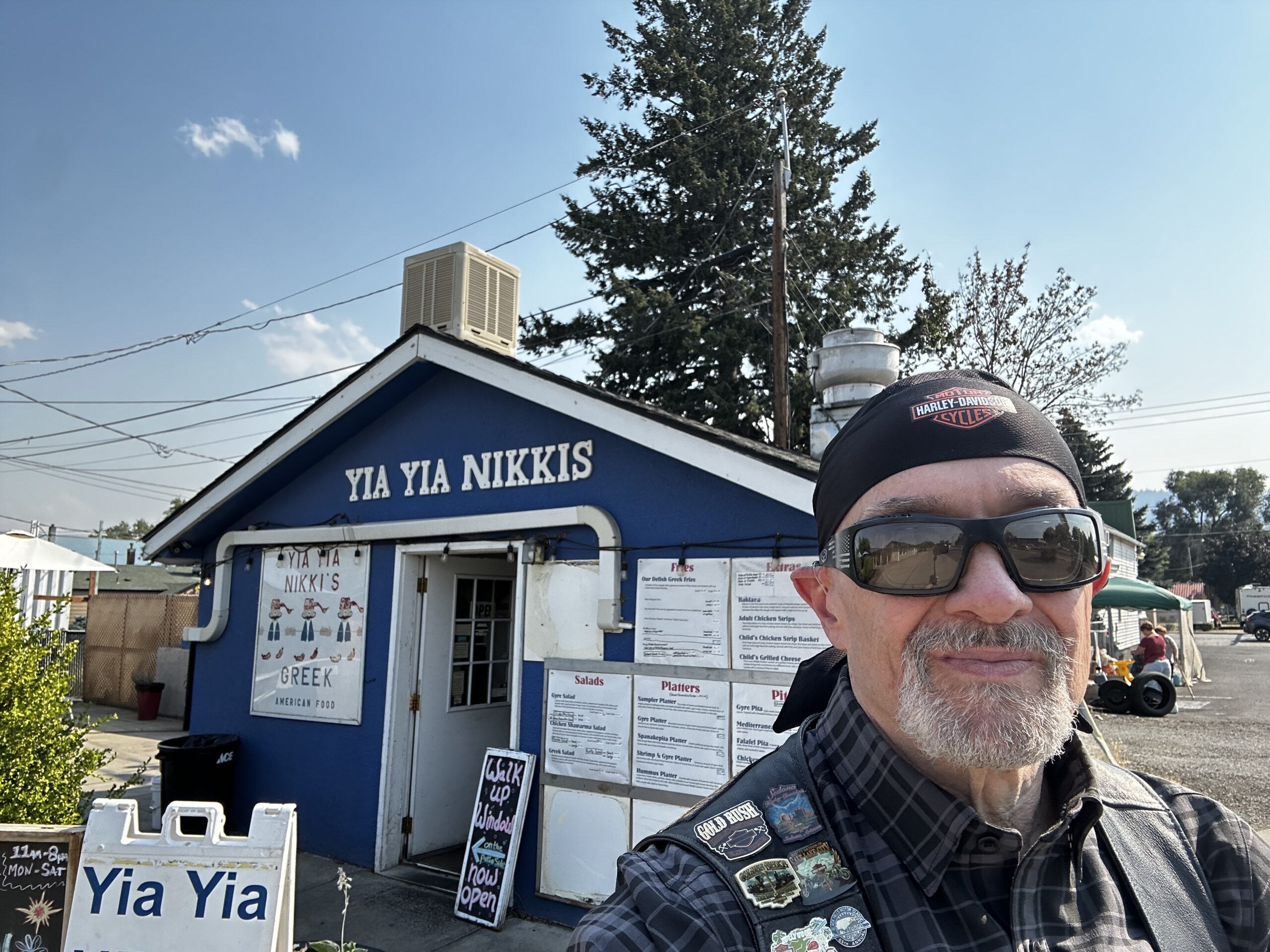 La Grande, Oregon…my favorite Greek gyro and fries!