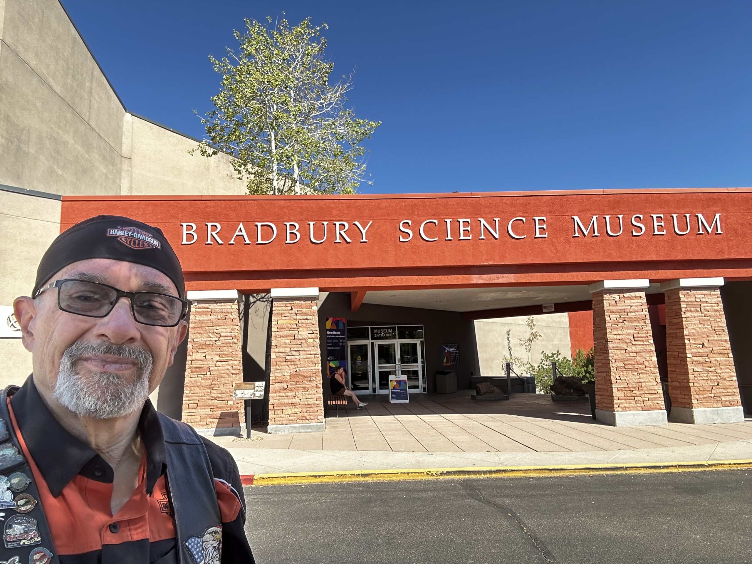 Bradbury Museum at Los Alamos, New Mexico; a Museum to the development, cost, benefits, etc. of the atomic bomb – Favorites of the Southwest 2026 Ride